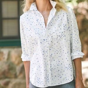 Frank & Eileen ‘Barry Tailored Button-Up Shirt’ size Small